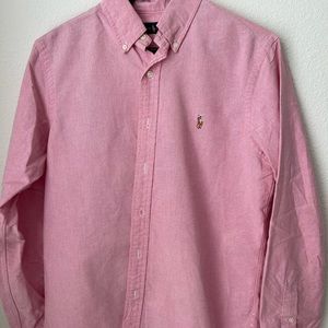 Mens Casual Button Down Polo